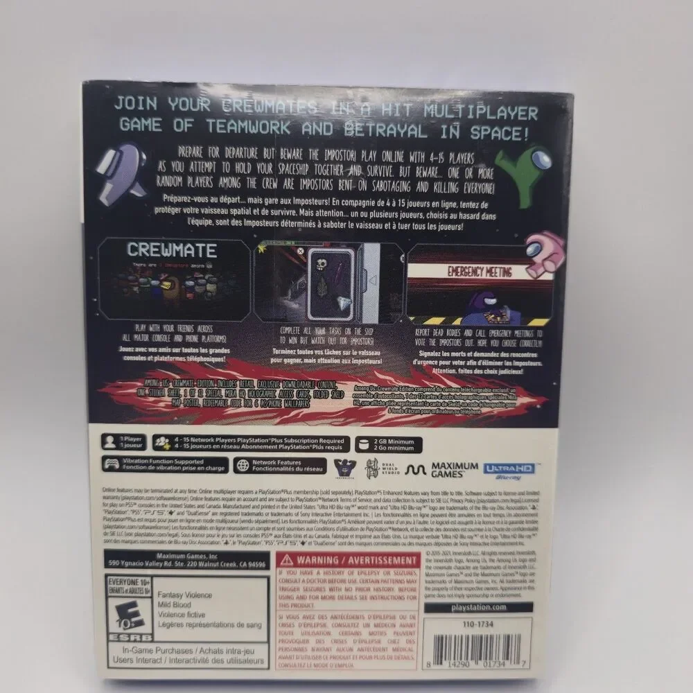 Among US: Crewmate Edition - Sony PlayStation 5 - New And Factory Sealed